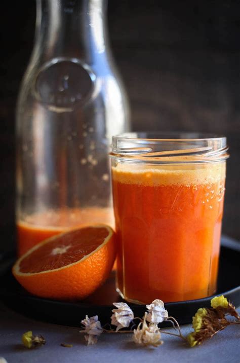 Orange Carrot Turmeric And Ginger Juice Aka The Dreamsicle — Feast And Fable Suco