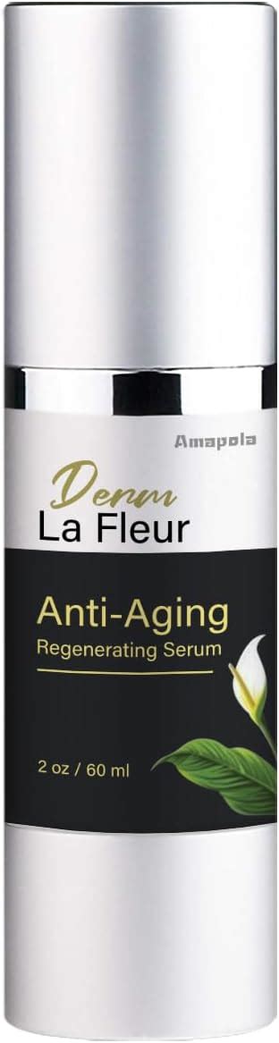 Amazon Derm La Fleur Derm La Fleur Anti Aging Serum Single Oz