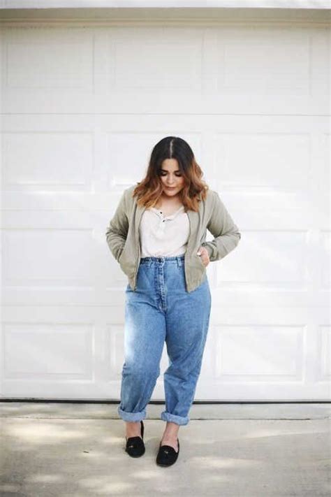 Plus Size Mom Jeans Plus Size Outfits Curvy Outfits Curvy Girl Outfits