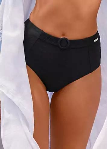 Sunseeker Loretta High Waist Bikini Bottom Freemans