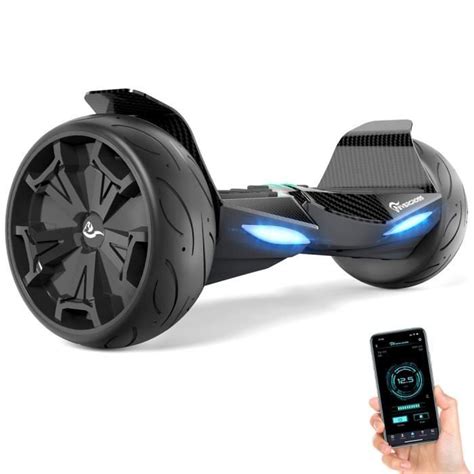 EVERCROSS Hoverboard Gyropode 8 5 Pouces Tout Terrain Noir