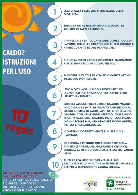 Caldo Istruzioni Per L Uso Campagna Informativa E N Verde