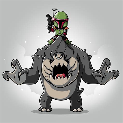 Boba Fetts Rancor Official Star Wars Tee Teeturtle