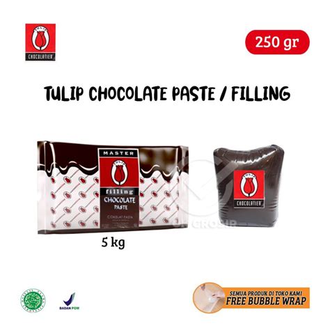 Jual Tulip Chocolate Paste Filling Cokelat 250 Gr Shopee Indonesia