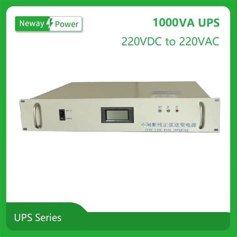 1000va 19 Inch Rack Mounted 48vdc To 220vac Pure Sine Wave Power