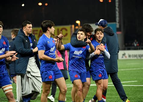 Rugby Revivez En Images La Victoire Des Bleuets Sur Le Pays De