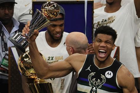 Giannis Antetokounmpo, NBA Champion, was unstoppable in the Finals.