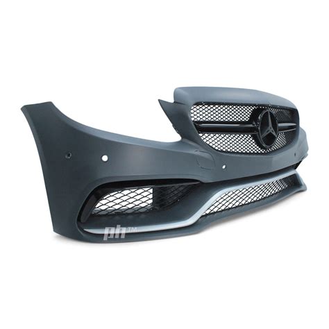 Front Bumper Bar Kit Amg C63 Style Fits Mercedes Benz C Class W205 2014