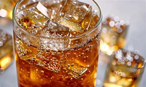 Close-up of a Glass of Iced Tea Stock Footage - Video of sweet, delicious: 335045770