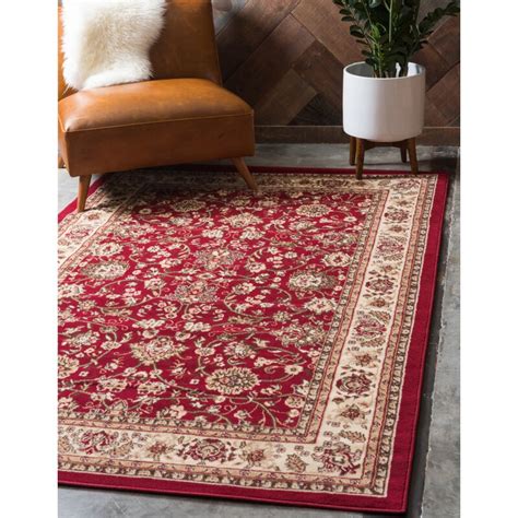 Andover Mills™ Mersey Oriental Burgundy Area Rug And Reviews Wayfair