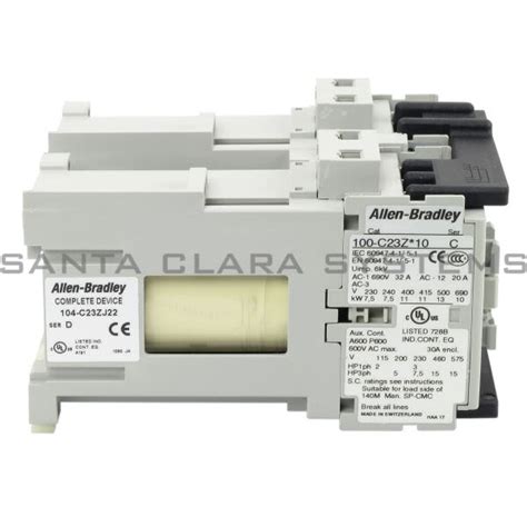 C Zj Allen Bradley Reversing Contactor Mcs C Santa Clara Systems