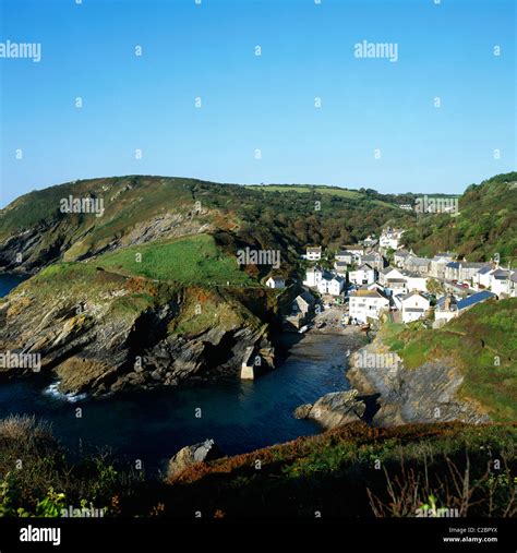 Portloe Cornwall England Stock Photo - Alamy