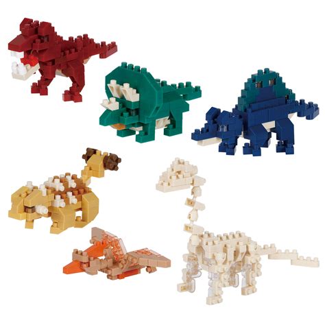 Nanoblock Mininano Series Dinosaur Assortment Dinosaurs Blind Box