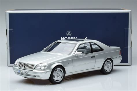 Mercedes Cl C Silver Metallic Norev