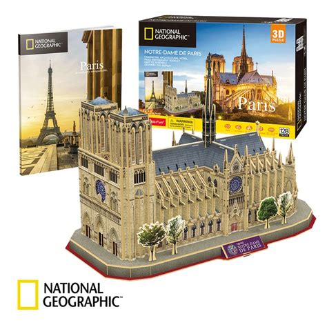 PUZZLE 3D NOTRE DAME NATIONAL GEOGRAPHIC Dondino