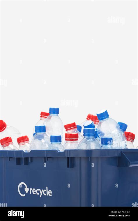 Recycling Container Filled With Empty Plastic Bottles Stock Photo Alamy