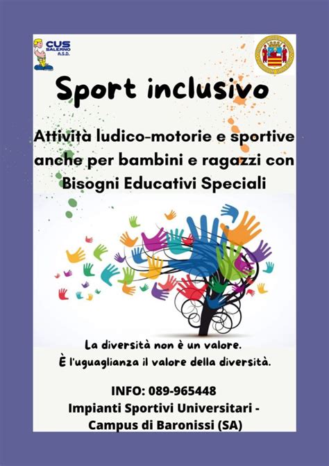 Sport Inclusivo Attivit Ludico Motorie E Sportive Anche Per Bambini E