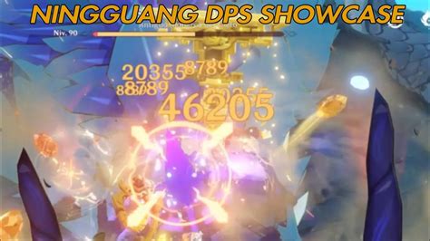 Ningguang C4 Memory Of Dust DPS Showcase Genshin Impact YouTube