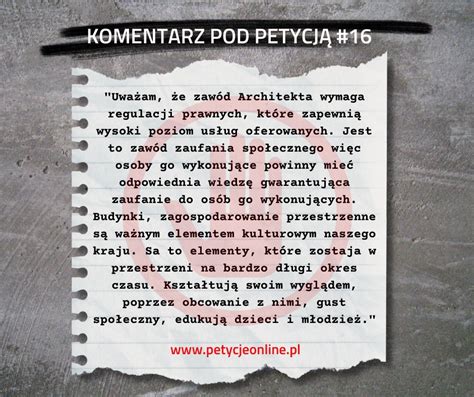 Protest Architekt W Petycja Przeciw Deregulacji Zawodu Architekta