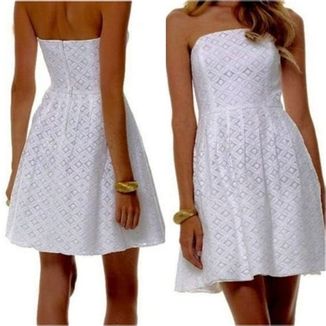 Lilly Pulitzer Dresses Lilly Pulitzer Caitlin White Eyelet Lace