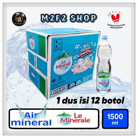 Air Mineral Le Minerale Ml Kemasan Karton Lazada Indonesia