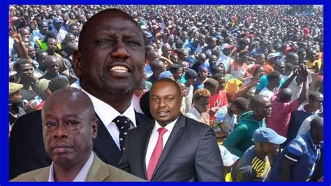 MOMENT Of SHAME Drama As Ruto S MP Heckled Chased In Kisii OVER