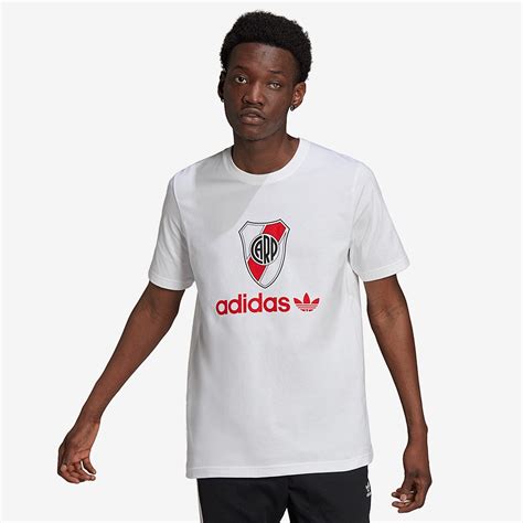 Camiseta Adidas River Plate 21 22 85 Blanco Rojo Blanco Rojo