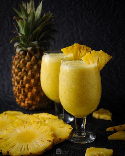 Pineapple shake in 2023 | Fruit shakes, Pineapple shake, Vegetarian ...