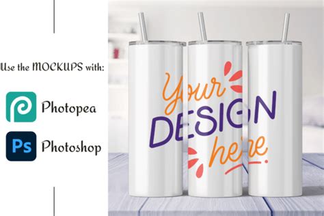 3 Tumblers Mockup 20 Oz Tumbler Mockup Graphic By Digi Craftet Designs · Creative Fabrica