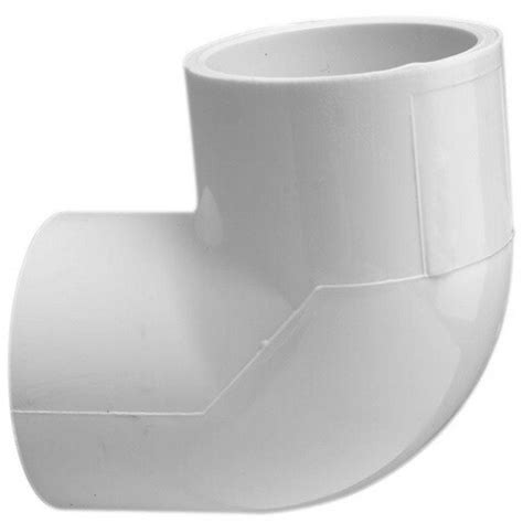 Lasco 1 In X 1 In Dia X 2 In L Slip Elbow Pvc Fitting In The Pvc Fittings Department At