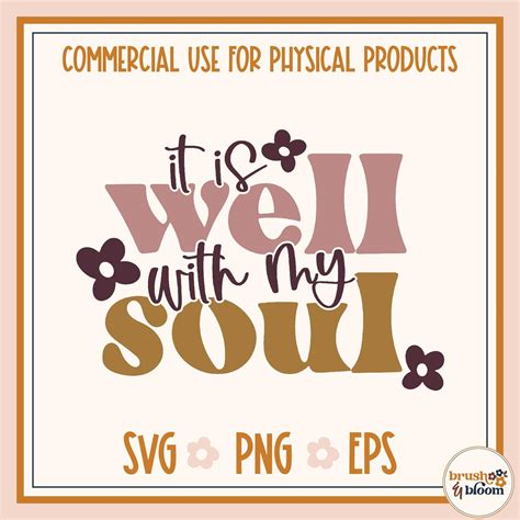 It Is Well With My Soul Svg Hymn Svg Christian Svg Chistian Wall Decor Svg Jesus Svg Etsy