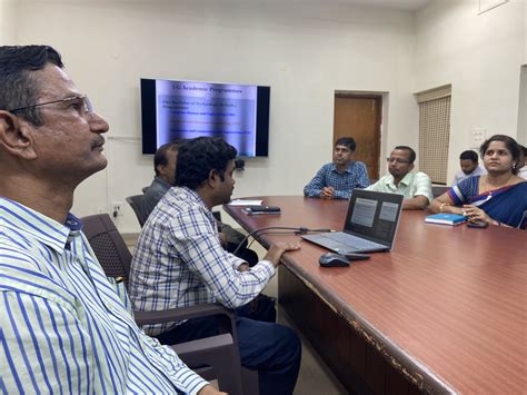 Dr Subhas Sarkar On Twitter Chaired A Review Meeting At NITGoa