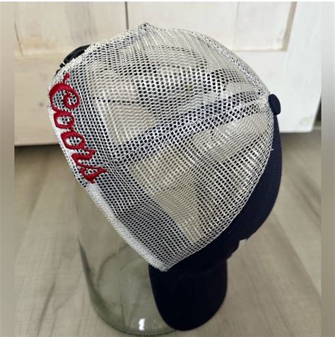 YETI X Coors Light Snap Back Mesh Hat Navy Gem