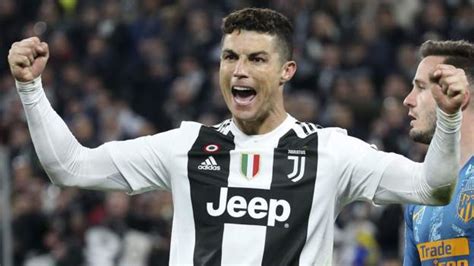 Juventus 3 0 Atletico Madrid Agg 3 2 Cristiano Ronaldo Hat Trick