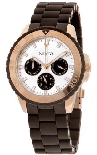 Reloj de pulsera Bulova 98N103 relojes de pulsera mecánicos para