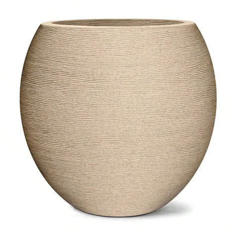 Vaso Grafiato Oval 26 12L Cor Areia NUTRIPLAN SHEIN Brasil