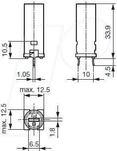 SCH 313701 Porte Fusibles Chez Reichelt Elektronik