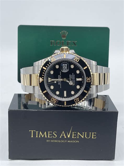 Brand New 2024 Jan Rolex Submariner Date 41mm Two Tone Yellow Gold