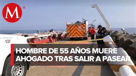 Muere Hombre Ahogado En Playa De Coatzacoalcos Youtube