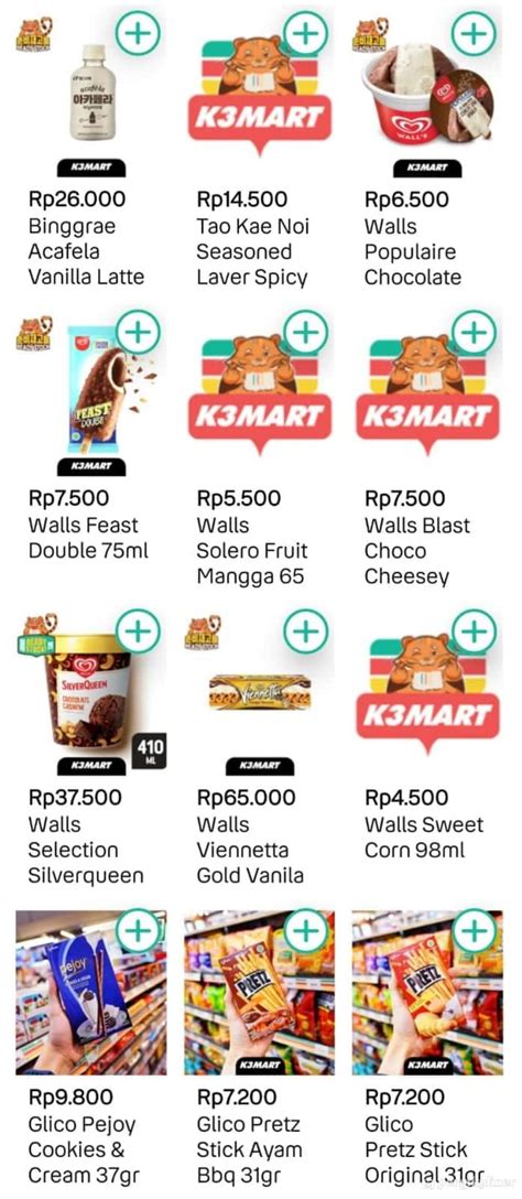 Selalu diperbarui! Menu K3MART, Gading Serpong, Tangerang