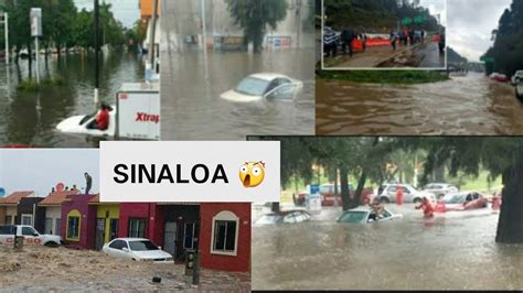 RecopilaciÓn De Los Videos De Inundaciones En Sinaloa Impresionantes