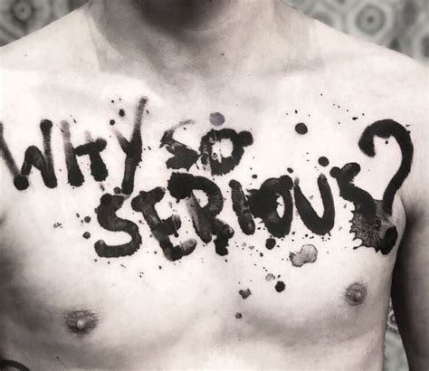 Why So Serious Tattoo Meaning - Infoupdate.org