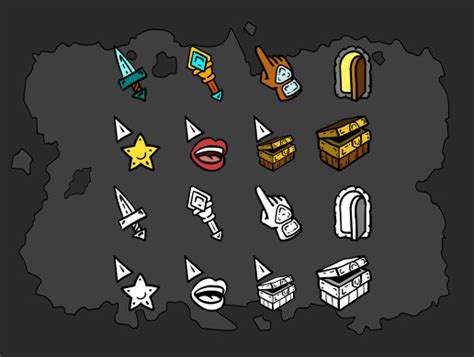 Rpg Fantasy Cursors Pack Ind Ui 2 2d 图标 Unity Asset Store