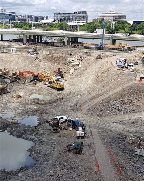 Excavation Project Update December 2018 Queens Wharf Brisbane