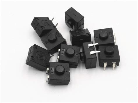 Xjs 10 Pcs 12x12x9mm Pcb Latching Tactile Tact Push Button Switch Industrial