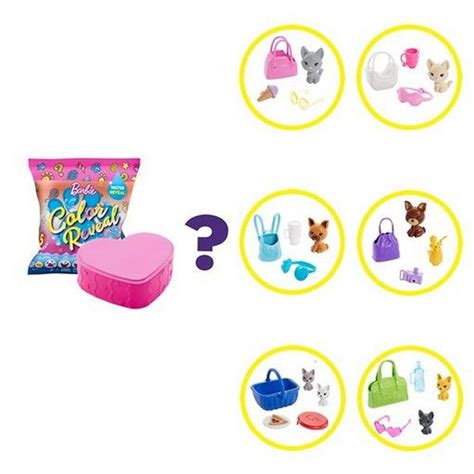 Barbie Color Reveal Pets | Barbie accessories, Barbie toys, Barbie