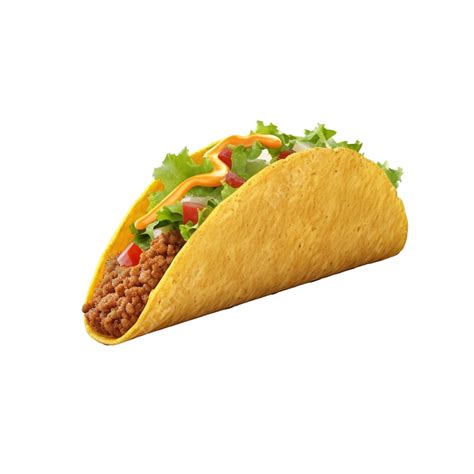 Taco 3d Illustration Food 3d Taco Png Transparent Image And Clipart