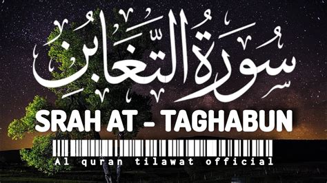 Surah At Taghabun Beautiful Recitation Al Quran