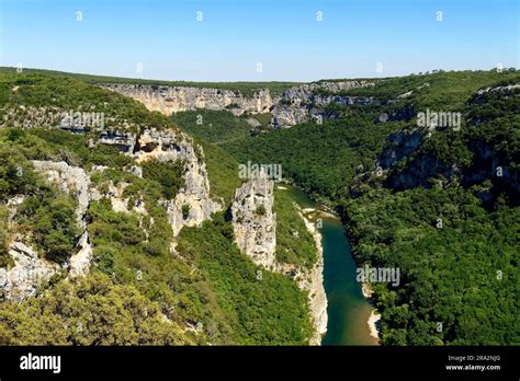 France Ardeche Vallon Pont Darc The Gorges Of The Ardeche National