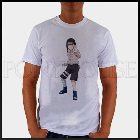 Naruto Hyuga Neji Ning Times T Shirt Cotton Lycra Toplycra Swinglycra